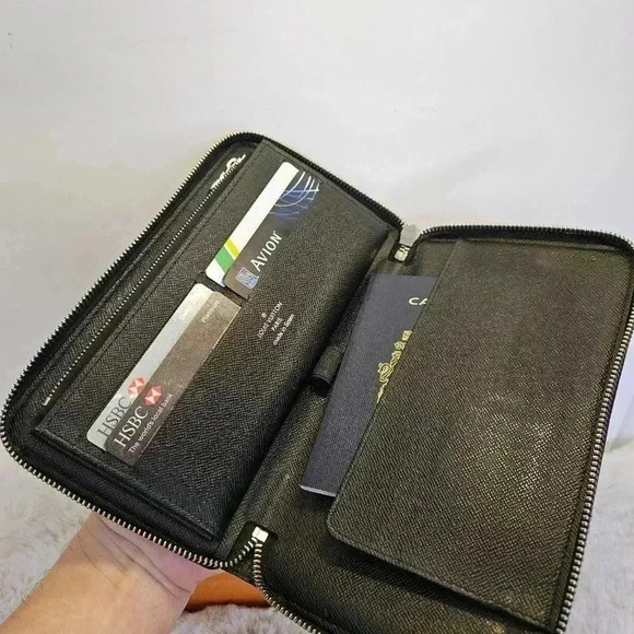 Louis Vuitton Graphite  Zippy Organizer - Picture 1 of 16